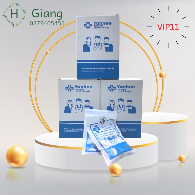 Giảm cân Yanhee Boost Siêu mạnh (11v/ngày): Giảm mỡ giảm cân