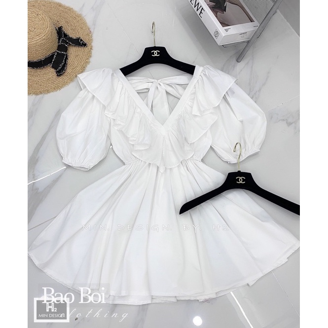 Váy thô cổ bèo mai phương bùi