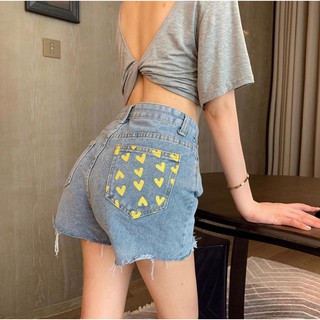 Quần short jeans nữ GR00041