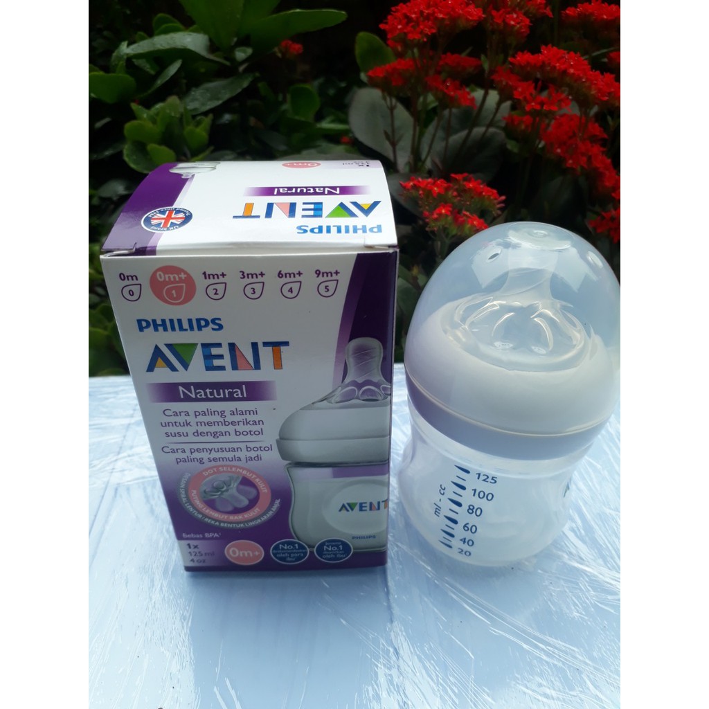 Bình sữa Philips Avent mô phỏng tự nhiên 125ml, 260ml