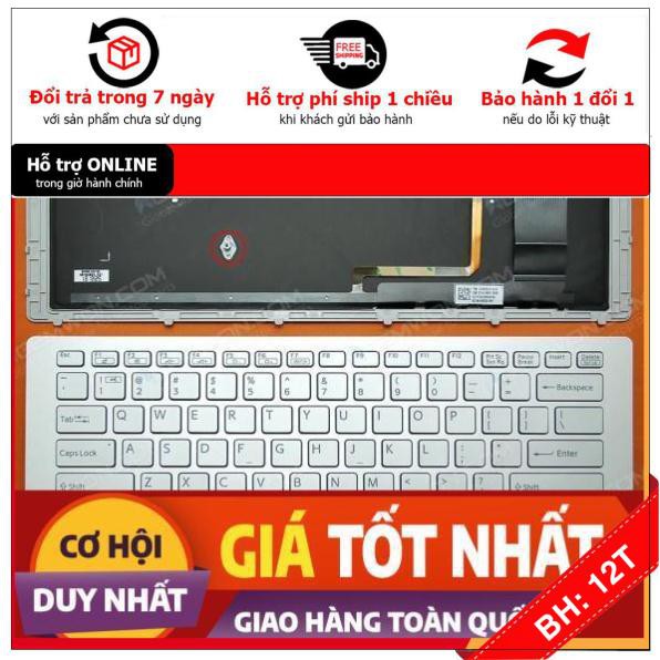 [BH12TH] 🎁 [Ảnh Thật ] Bàn phím Laptop SONY SVF 15N/ FIT 15N CÁP GÓC THẲNG - SVF15N