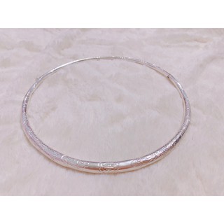 Kiềng bạc giả đeo cổ phục