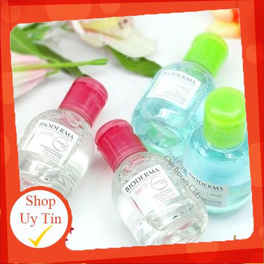 Nước Tẩy Trang Bioderma Pháp 100ml - Tẩy Sạch, Dịu Mát, Mềm Mịn Làn da
