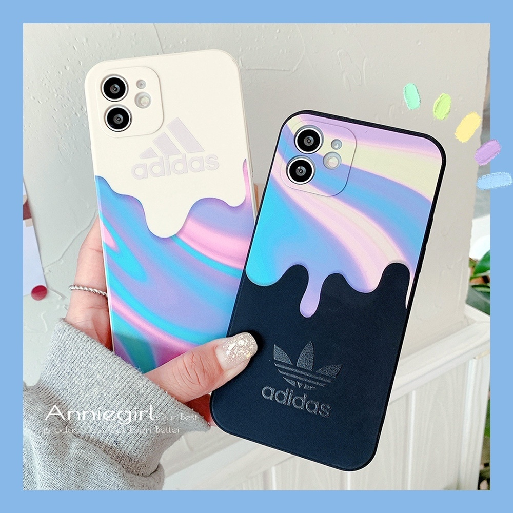 Ốp điện thoại TPU mềm chống trầy xước in logo ADIDAS cho Iphone 12 11 Pro Max X Xs Max Xr 8 7s | BigBuy360 - bigbuy360.vn