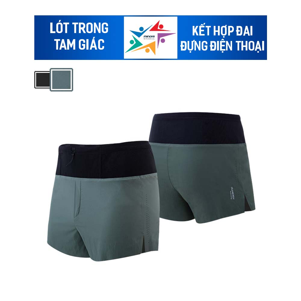 Quần Short Chạy Bộ Nam Có Lót Trong Aonijie FM5110 Siêu Thoáng Khí Thấm Hút