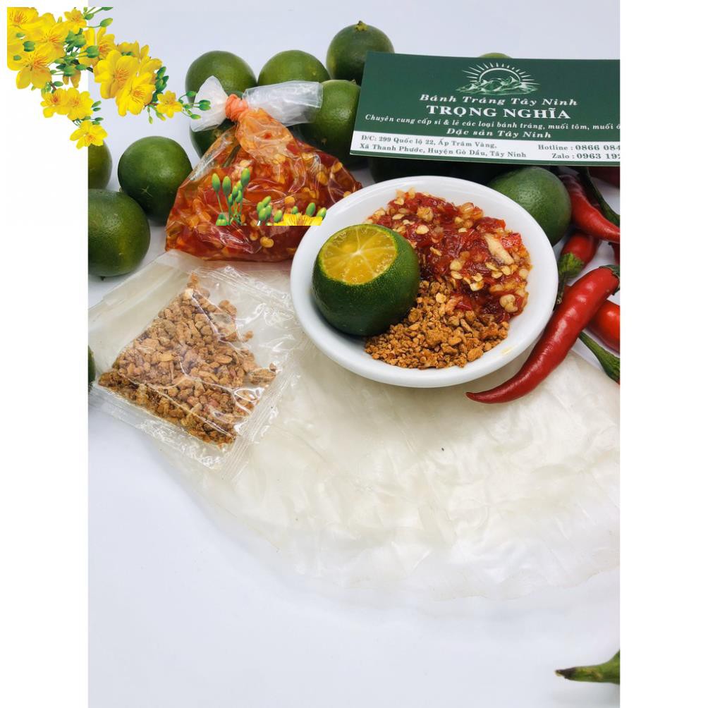 Siêu Phẩm Bánh Tráng Ớt Tắc Siêu Cay Trọng Nghĩa TRỌNG NGHĨA | BigBuy360 - bigbuy360.vn