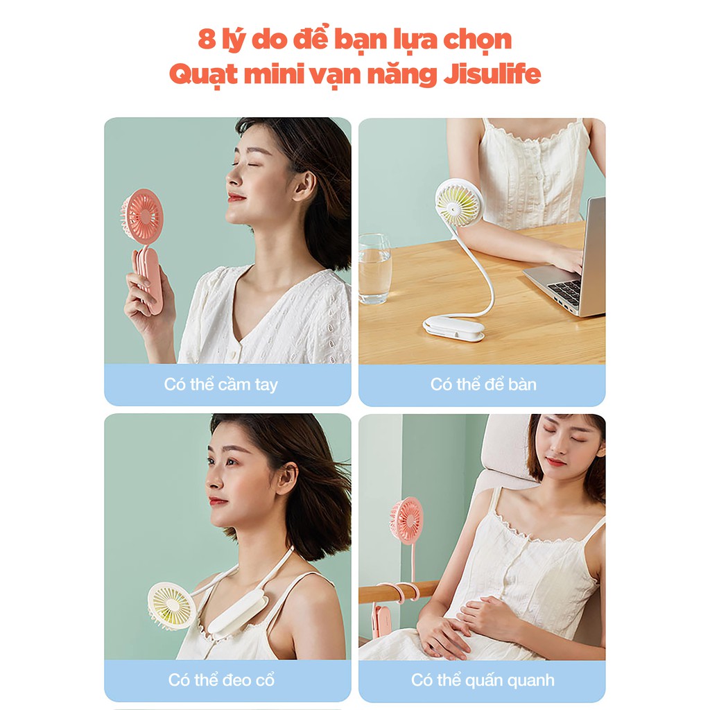 Quạt dây xoắn mini cho học sinh, quạt có thể định hình mọi hình dáng tích hợp đèn chiếc sáng, quạt vạn năng cho bé