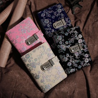 SỔ TAY, NHẬT KÝ ROSE CÓ KHÓA MẬT KHẨU 1293