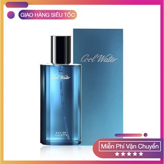 Nước hoa nam 125ml Hương Liệu Pháp Cool Water hương biển thanh mát lưu hương 10h
