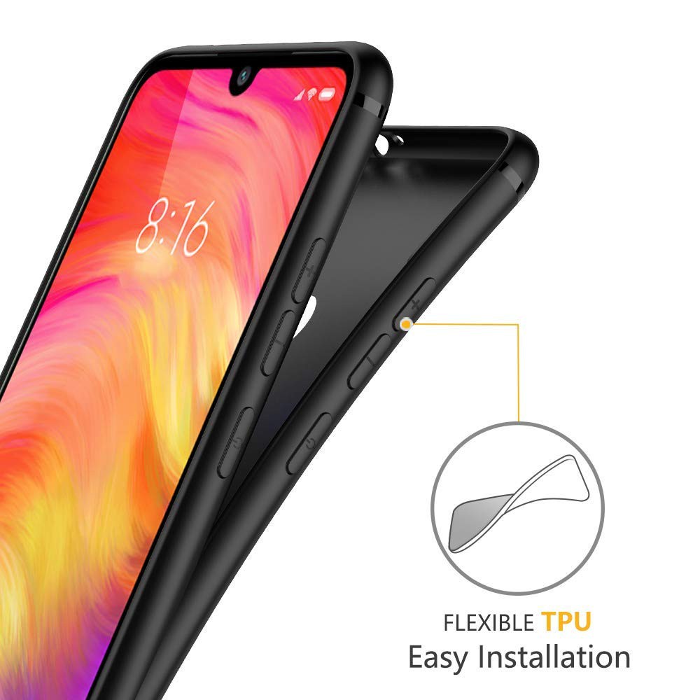 Ốp Điện Thoại Màu Trơn Phong Cách Cá Tính Cho Xiaomi Redmi Note 7 S2 4x 4a 6a 6 Note 5 5a 5 Plus