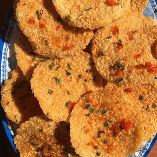 1kg cơm cháy mắm hành nguyên miếng