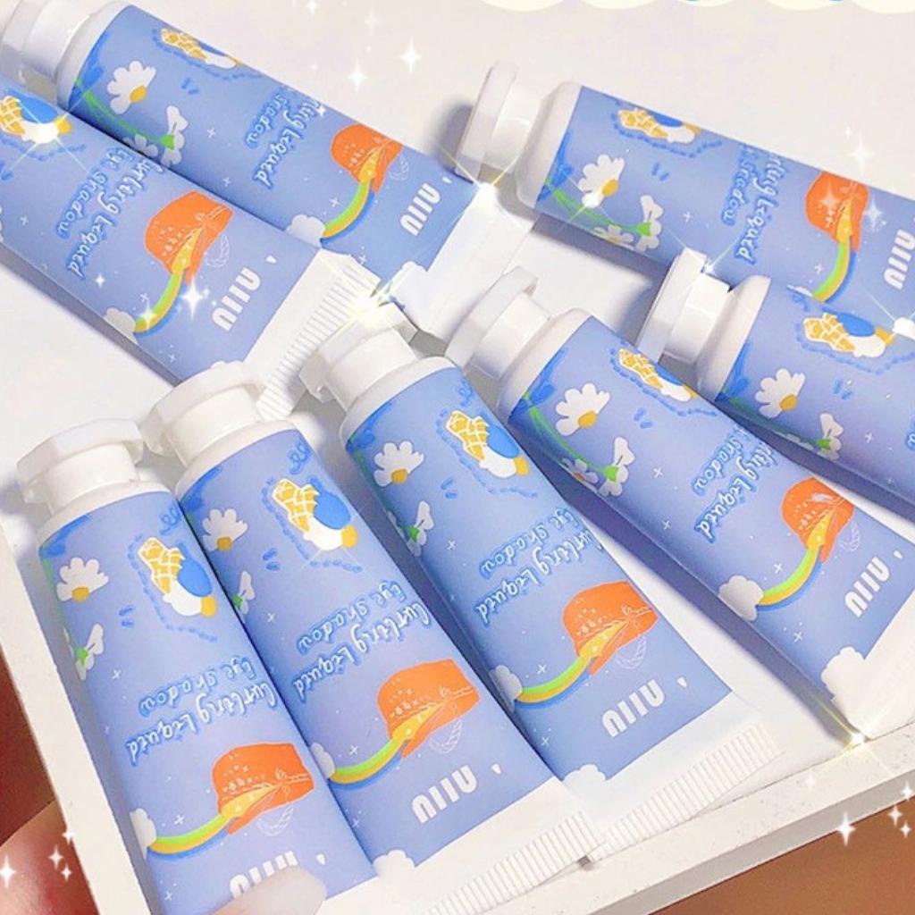 Nhũ mắt NIIU trang điểm bắt sáng hạt mịn lấp lánh dạng tuýp 39g - nhũ trang điểm nội địa trung jint