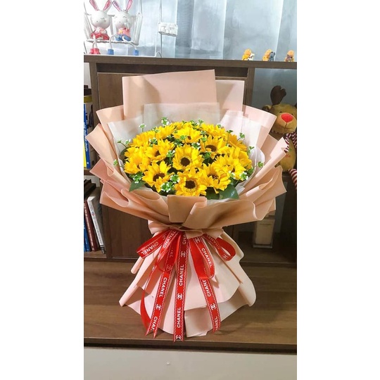 Bó hoa hướng dương tặng nhân dịp lễ tốt nghiệp, lễ trong năm xin xắn