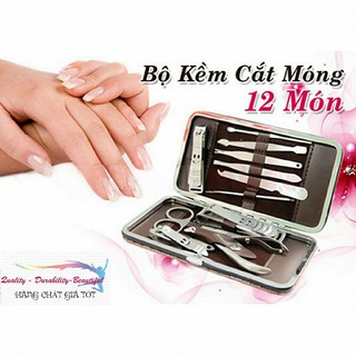 Bộ dụng cụ làm móng 12 món đa năng