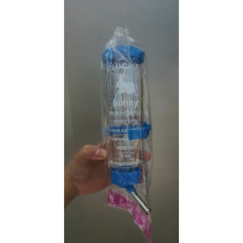 Bình bi 250ml cho thú cưng thỏ, nhím, hamster, bọ, sóc, sóc bay..