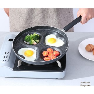 CHẢO ĐÁ 4 KHUÔN KULIN 28CM