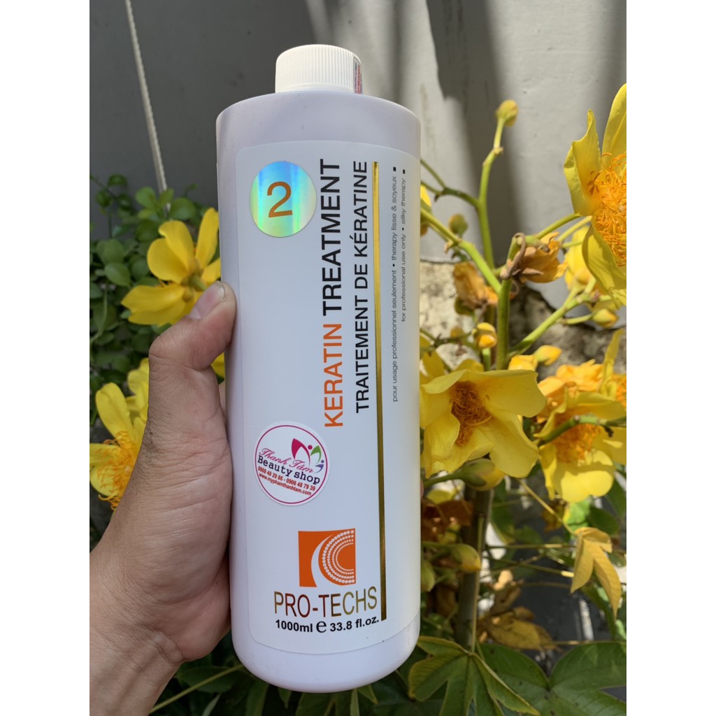 Keratin Treatment ProTech phục hồi tóc hư tổn nặng 1000ml