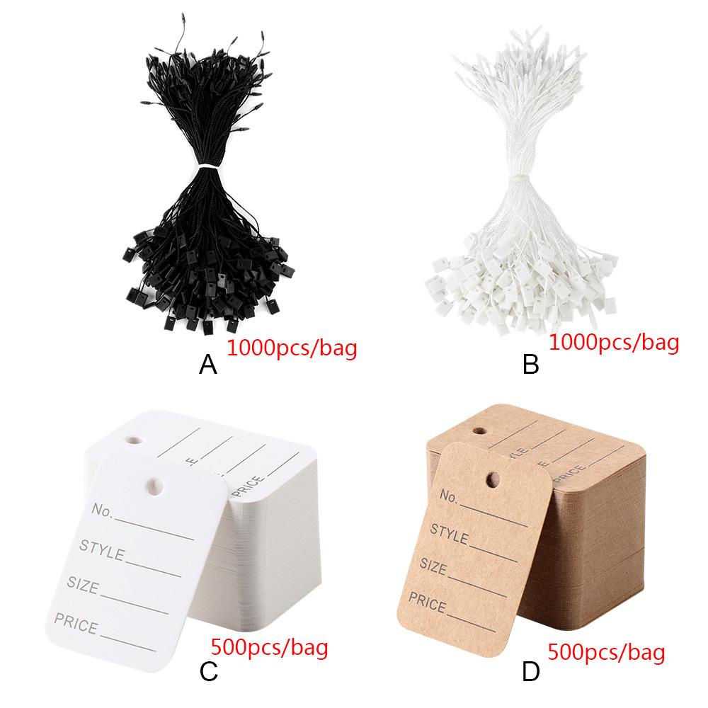 LANSEL Set 500 / 1000 Thẻ Tag Treo Quần Áo