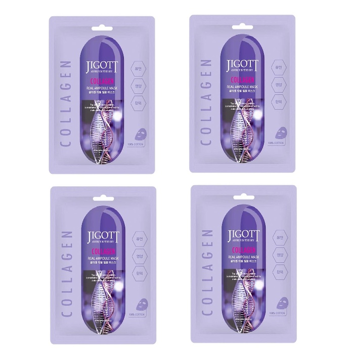 Daiso Mặt Nạ Jigott Collagen Chống Lão Hóa 27Ml