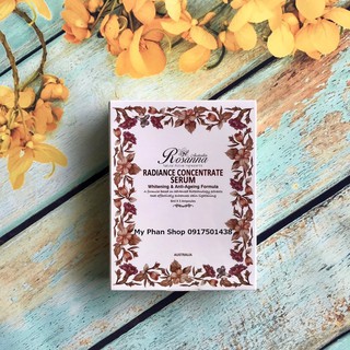 Tinh Chất Tế Bào Gốc Nhau Thai Cừu Rosanna Radiance Concentrate Serum