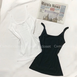 Áo hai dây cotton co giãn 4 chiều - Thời trang quần áo nữ hot trend CAMILLE
