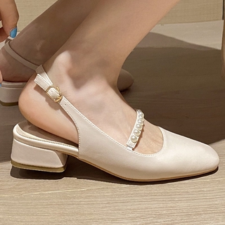 Giày búp bê nữ mũi vuông thời trang xinh xắn