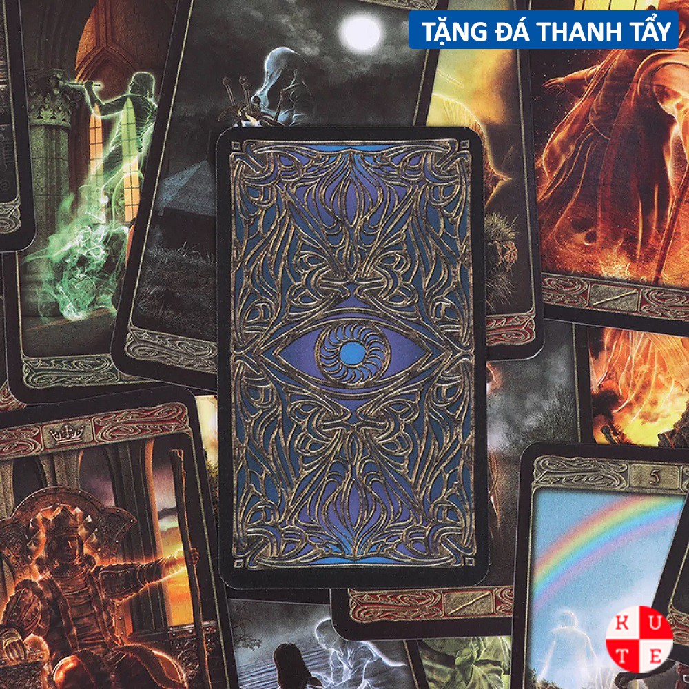 Bài Tarot Ghost 78 Lá Bài Tặng Đá Thanh Tẩy