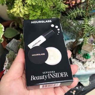 SET KEM LÓT VÀ PHẤN BỘT HOURGLASS ( minisize)