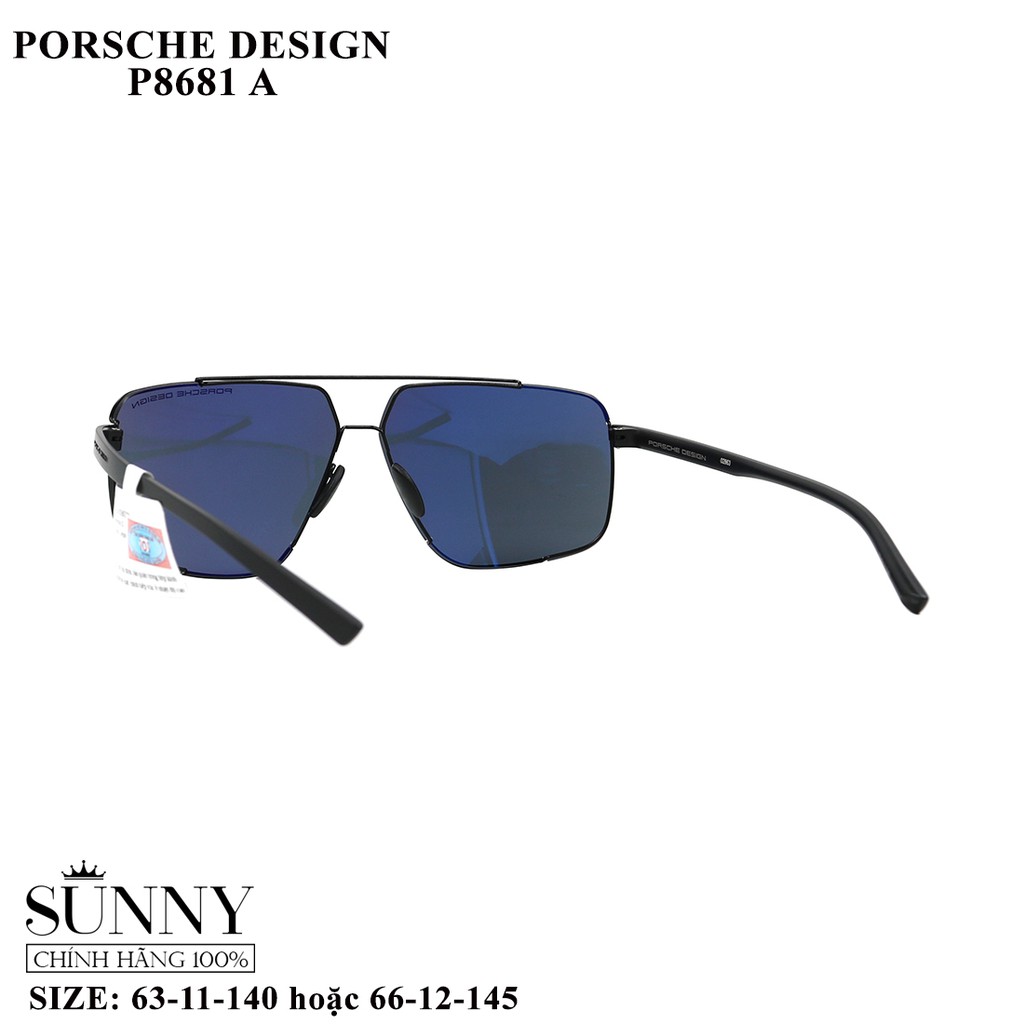 Kính mát thời trang Porsche Design P8681 A chính hãng, bảo hành toàn quốc