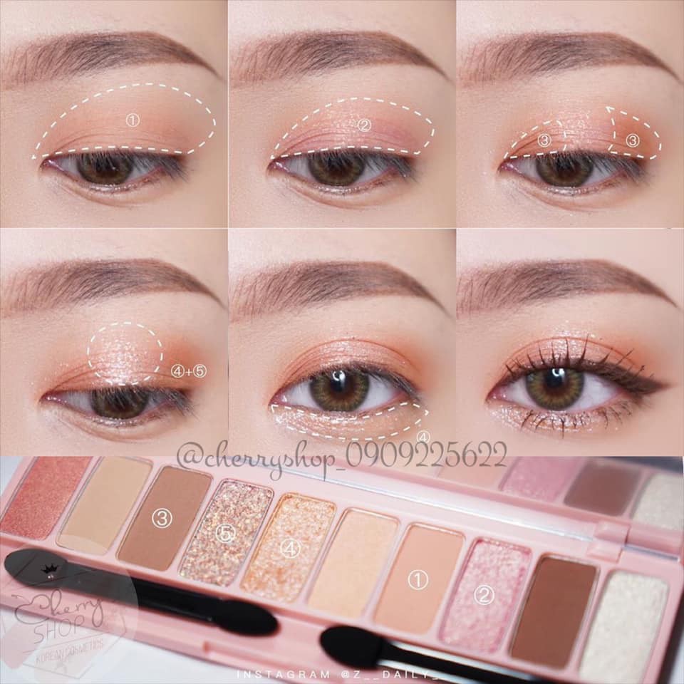 Bảng phấn mắt Play Color Eyes Rose Wine