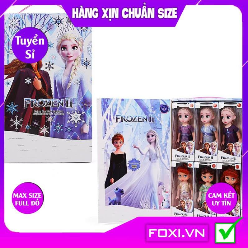 Búp bê Barbie Anna và Elsa Foxi-Đồ chơi công chúa nhân vật hoạt hình đẹp-vui nhộn-dễ thương-sáng tạo-Trò chơi nhập vai