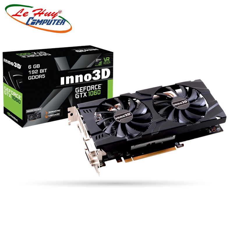 Card màn hình inno3d GTX 1060 6GB DDR5 Gaming OC Mới Giá rẻ