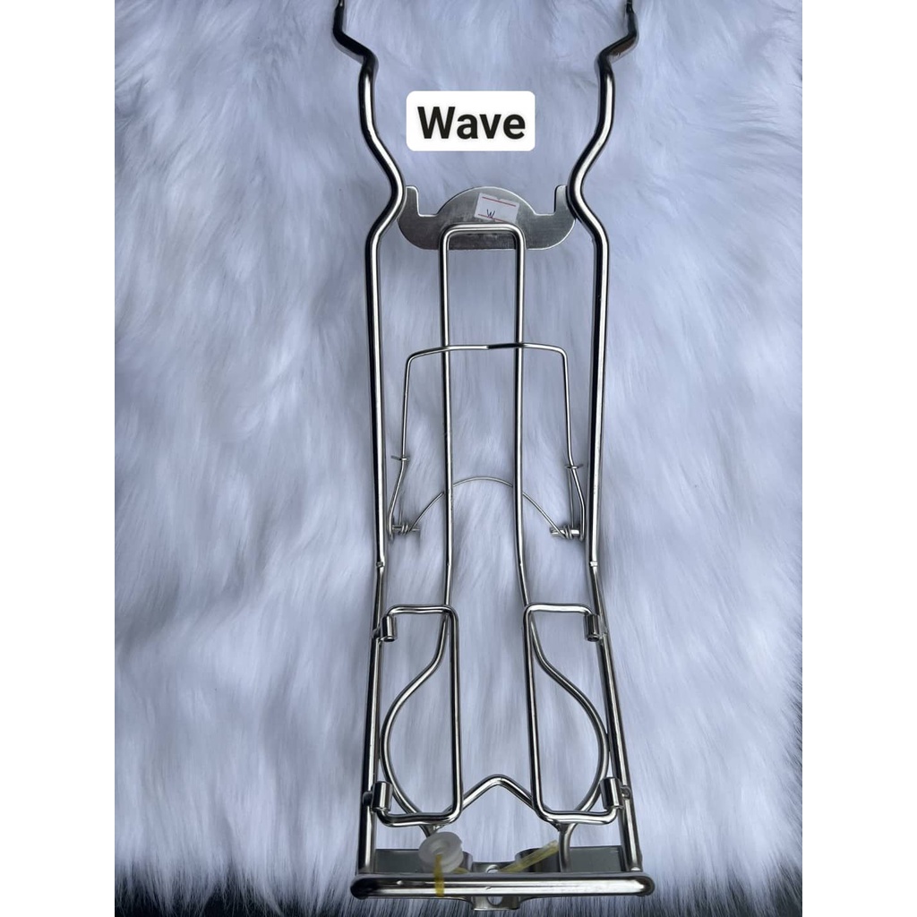 BaGa Xe Máy  Wave 2014 2017 RS S110 BL Inox 10li