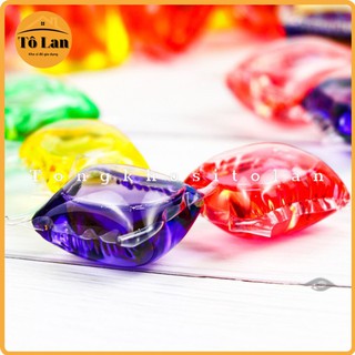Hộp 30 viên Nước giặt - viên giặt - nước giặt xả quần áo đậm đặc gấp 8 lần bột giặt thường