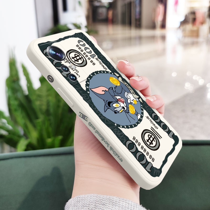 Ốp Điện Thoại Hình Tiền Hoạt Hình Sáng Tạo Cho Xiaomi Mi 12 12X 12S 11 Pro Lite Ultra 11Lite