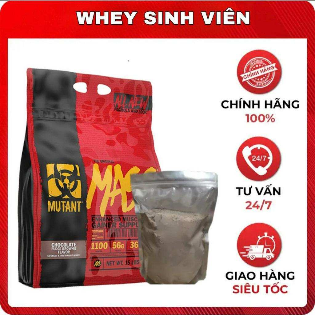 [Chính hãng]  Mutant Mass Sữa Dinh Dưỡng Tăng Cân Nhanh Mutant Mass 1Kg Whey Sinh Viên Hải Phòng