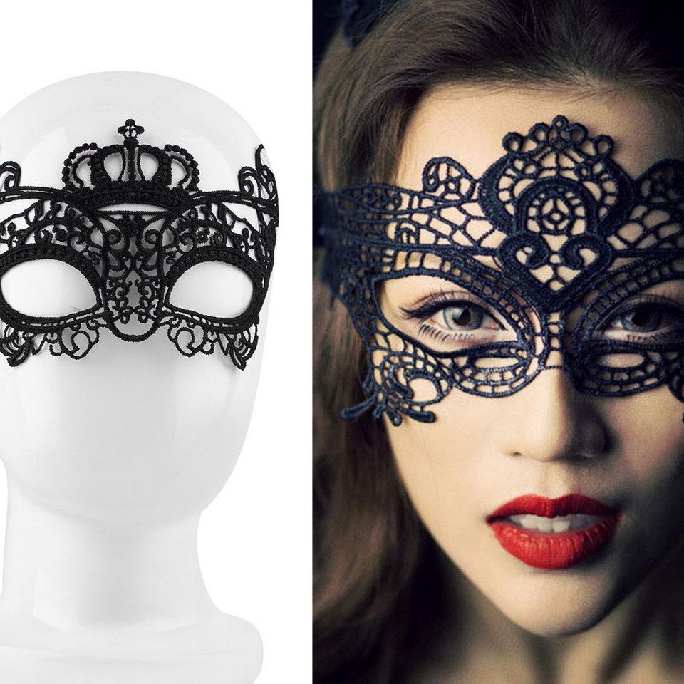 Mặt nạ dạ hội hoá trang phong cách Halloween gợi cảm