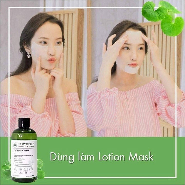 Nước hoa hồng làm dịu da Caryophy Portulaca Toner 300ml