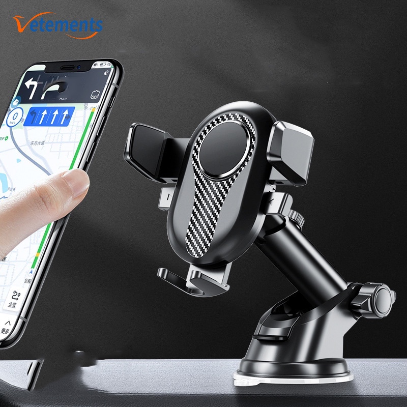 Giá Đỡ Điện Thoại Gắn Bảng Điều Khiển Xe Hơi Có Giác Hút Cố Định/ Góc Thuận Tiện Có Thể Điều Chỉnh