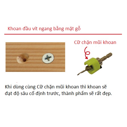 Mũi khoan gỗ hai tầng và tạo mộng Star-M, bằng thép carbon, No.58S-S3080 [MADE IN JAPAN]