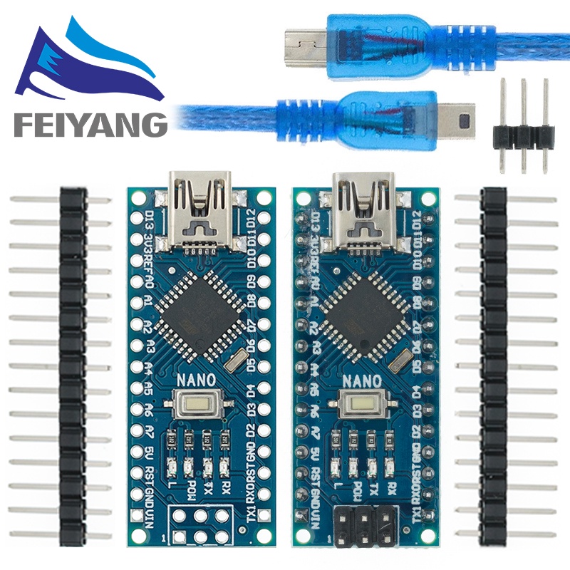 Bảng Mạch Điều Khiển arduino Nano 3.0 Atmega328 Không Kèm USB V3.0