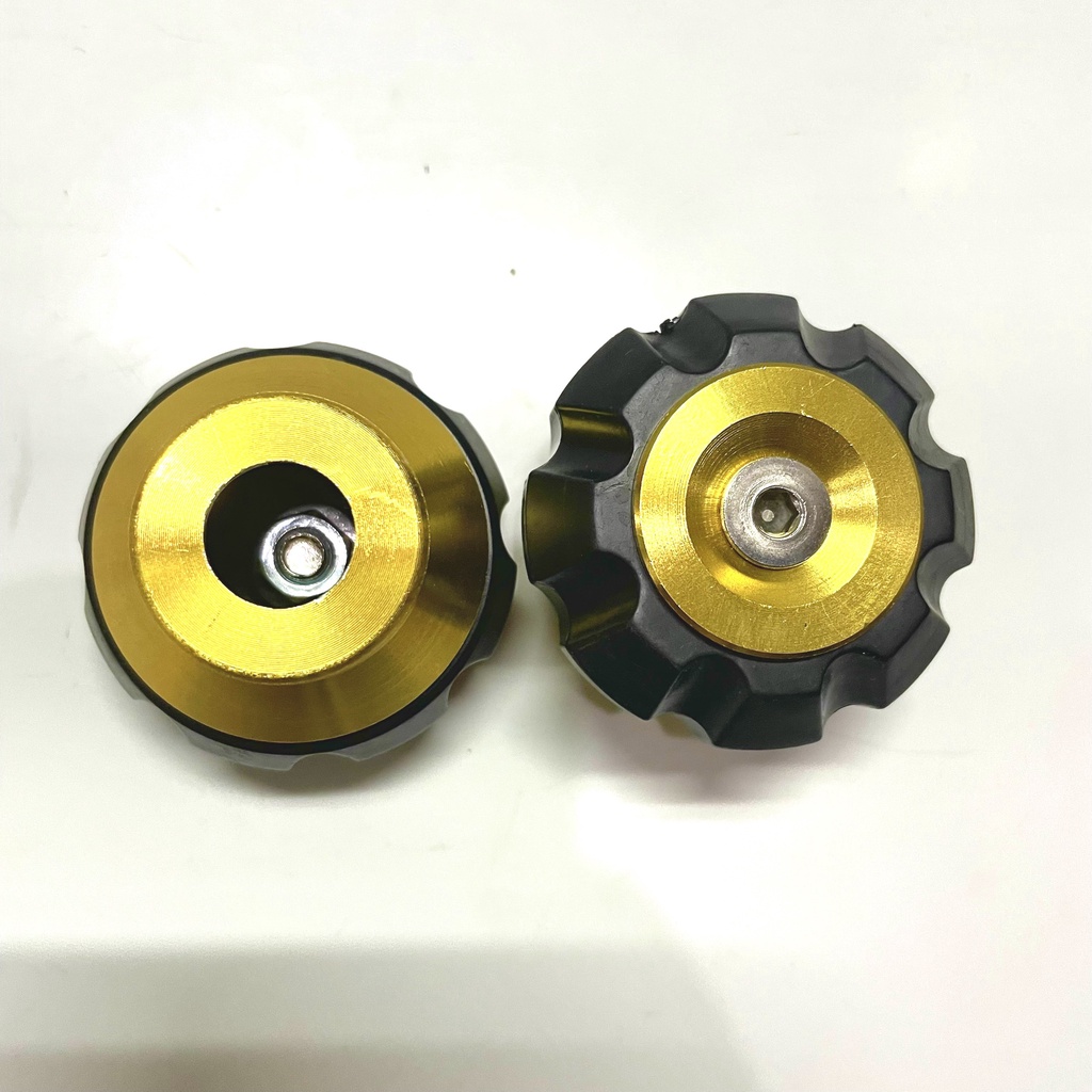 Gù chống đổ xe máy trước và sau CNC nhôm siêu bền