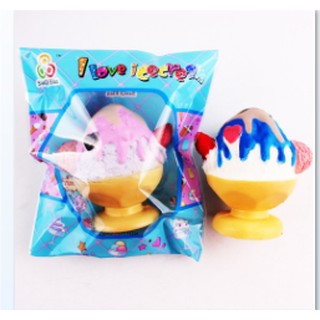 Squishy Ly Kem đá bào