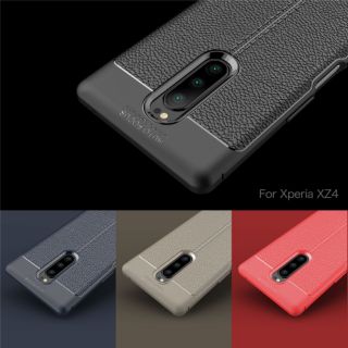 Xperia 1 - Ốp lưng dẻo giả da