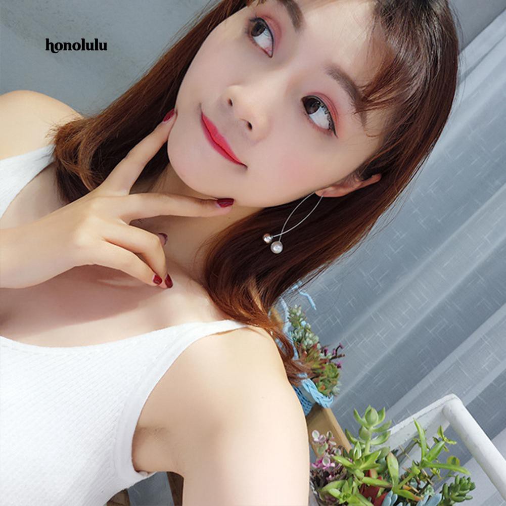 Bông Tai ĐíNh NgọC Trai Giả Sang TrọNg