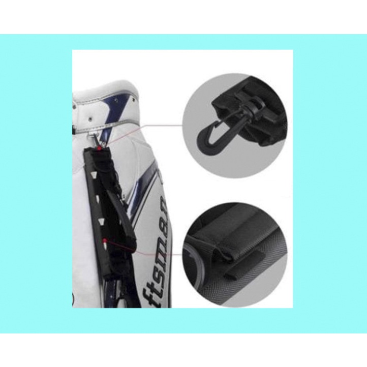 1 Túi Đựng Gậy Đánh Golf 30x20cm 3 Màu
