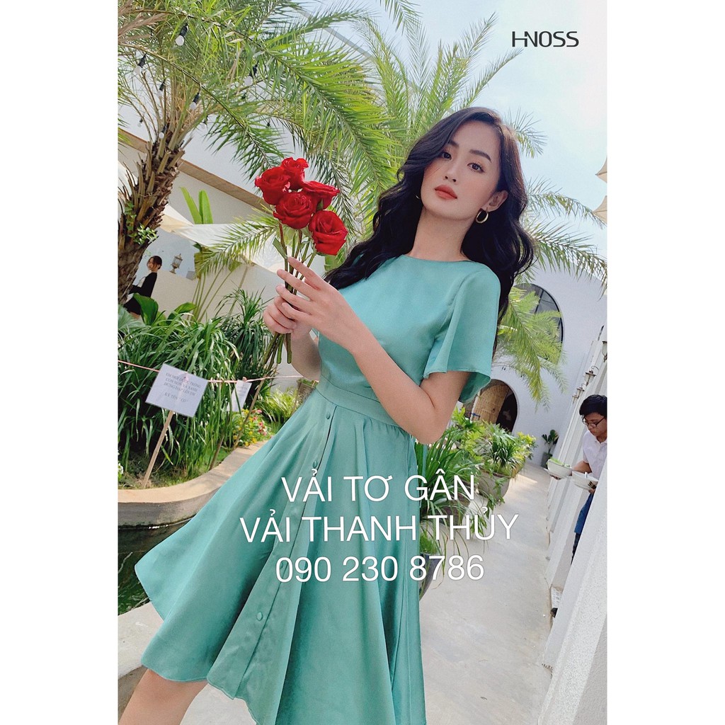 VẢI TƠ GÂN MAY ÁO DÀI-DÒNG VẢI TRUNG CẤP
