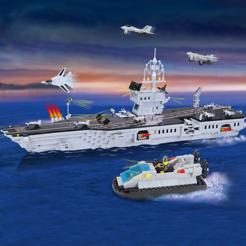 Bộ lego lắp tàu sân bay 113