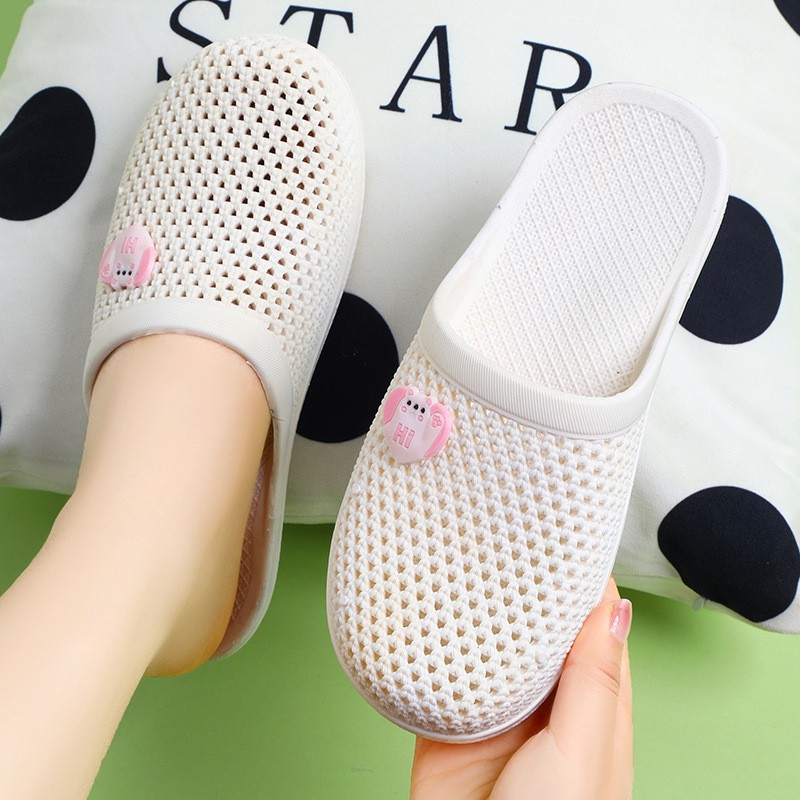 DÉP SỤC CAO SU THOÁNG CHÂN CHO NỮ, SIÊU MỀM DẼO PHONG CÁCH SÁNG TRONG HÀN QUỐC CUTE
