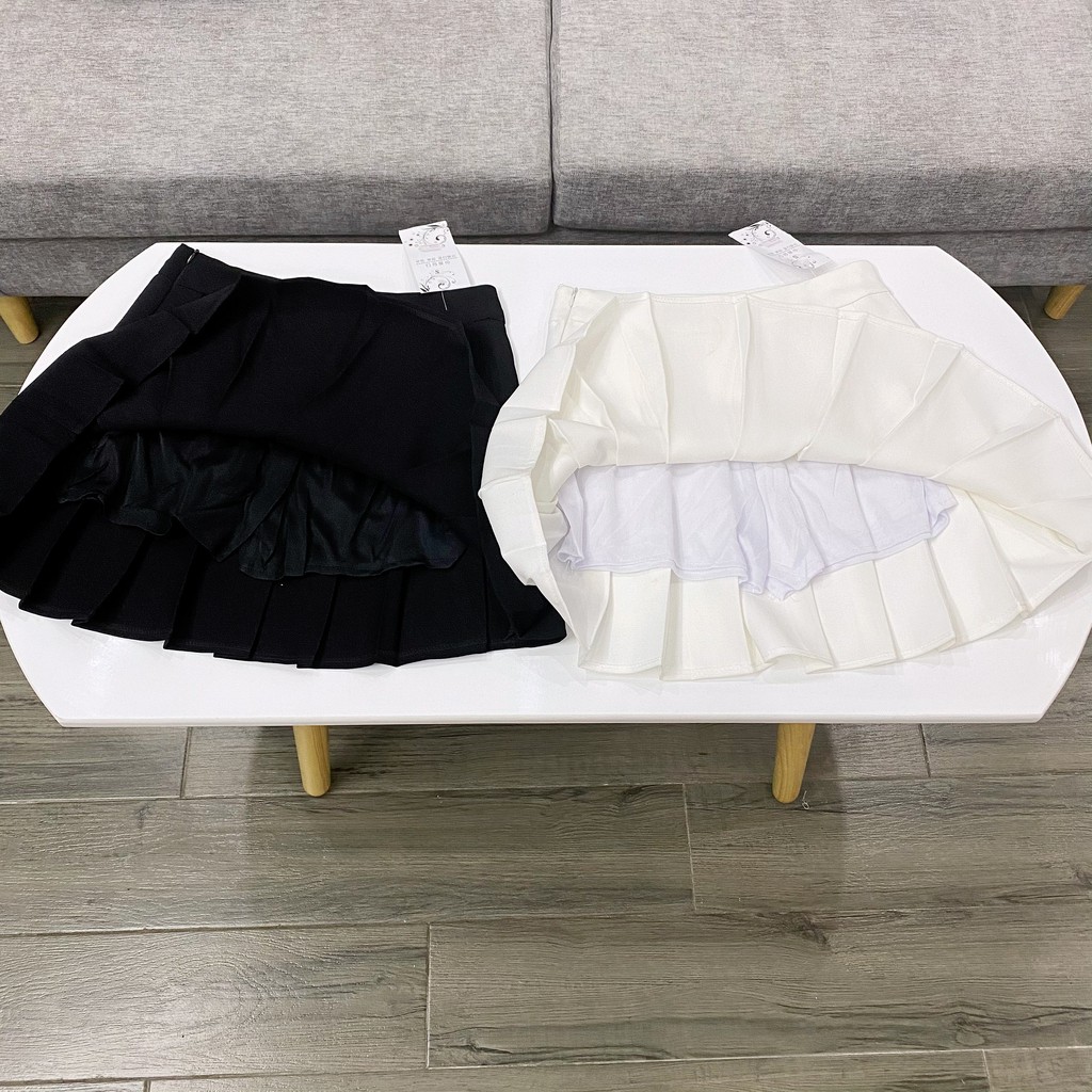 Chân Váy Xòe Xếp Ly Tennis Skirt Vải Cotton Dầy Dặn | BigBuy360 - bigbuy360.vn